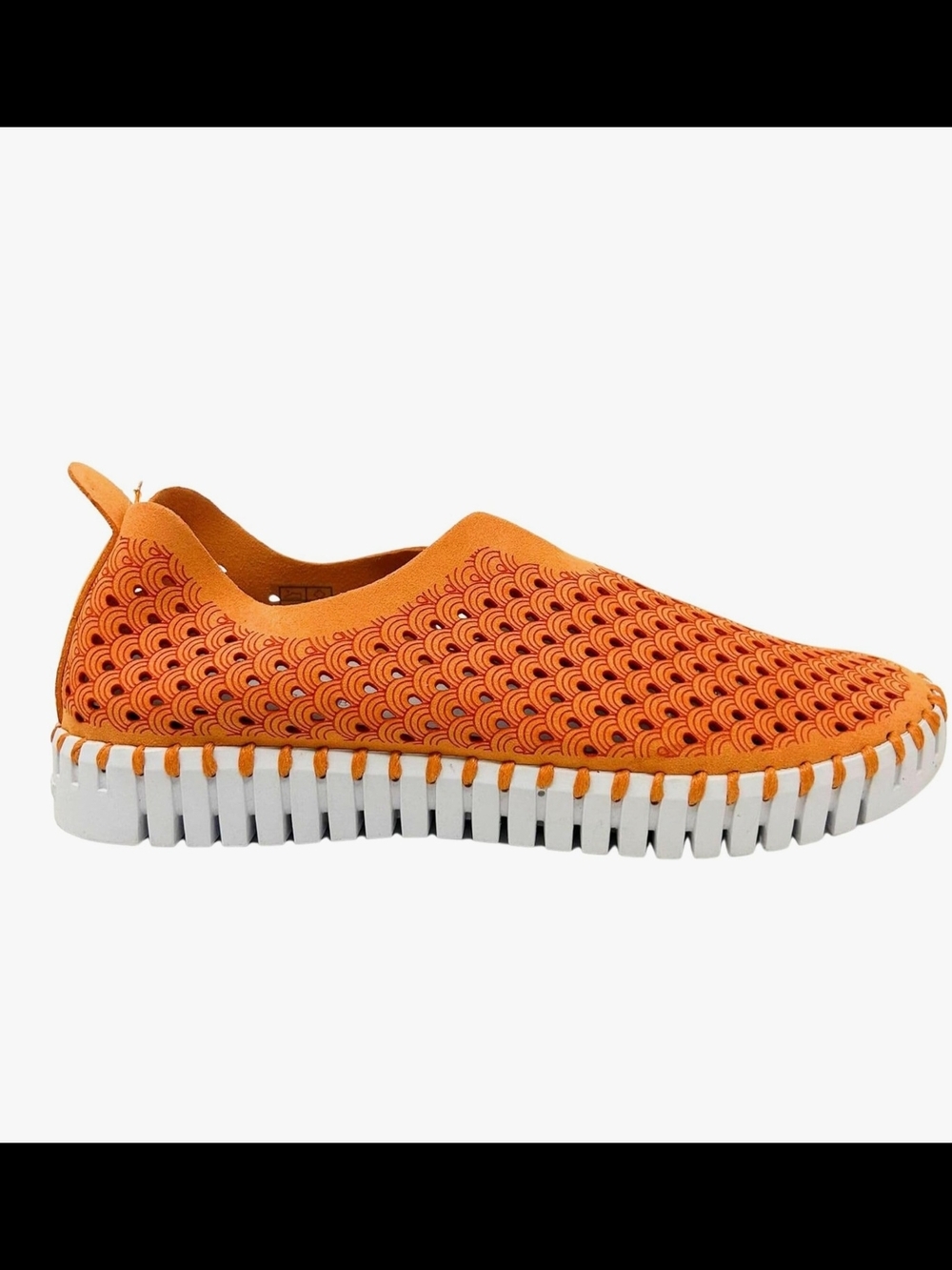 Ilse Jacobsen Must-Have Tulip Slip-On in Orange